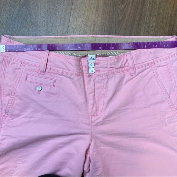 🔥🔥CLEARANCE🔥🔥Banana Republic Pink cropped Sz 6 - Picture 5 of 7
